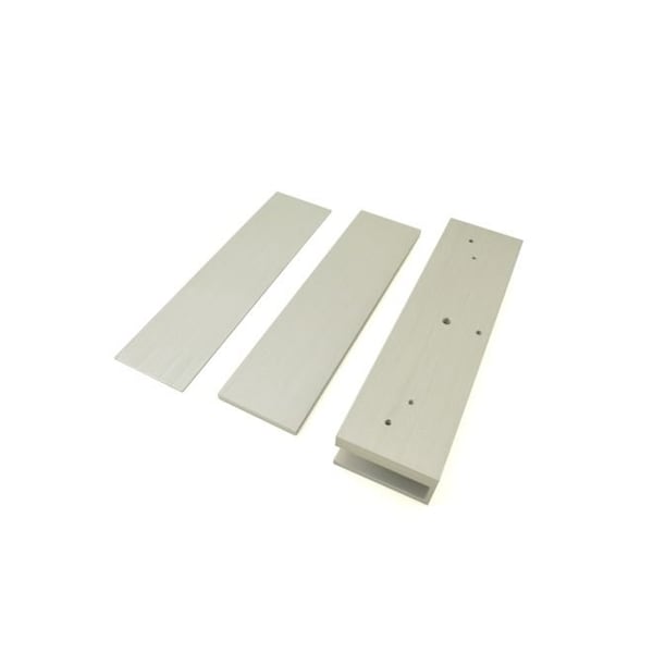Schlage Electronic Herculite Glass Door Bracket for Single M490 Electronic Locks